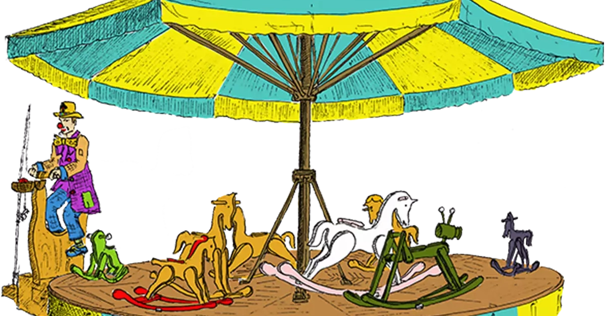 Manège Carrousel - Puzzle 3D Mécanique en bois Rolife - BCD JEUX Manège Carrousel - Puzzle 3D Mécanique en bois Rolife - BCD JEUX